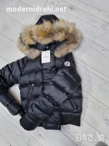 Дамско яке с естествена лисица Moncler код 14, снимка 1 - Якета - 34907903