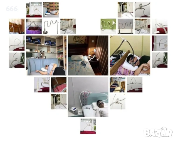 ДЪРЖАЧ ЗА CPAP МАРКУЧ, снимка 6 - Други стоки за дома - 54063197