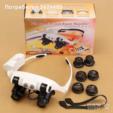 Часовникарска лупа, снимка 7 - Други инструменти - 40158964