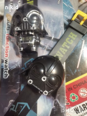  детски часовник електронен Dart darth Vader Дарт Вeйдър Star Wars Междузвездни войни , снимка 3 - Детски - 30968318