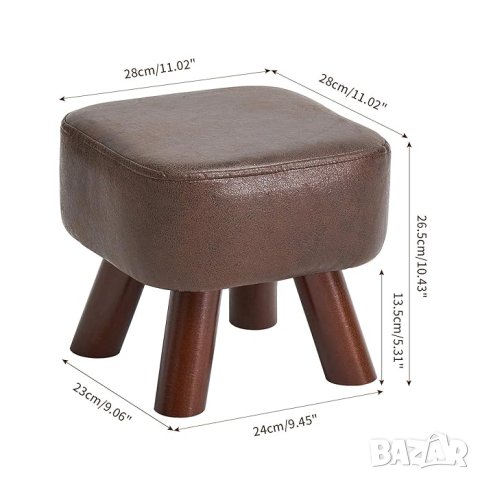 Елегантна мини табуретка RF-BD132, снимка 4 - Столове - 42901261