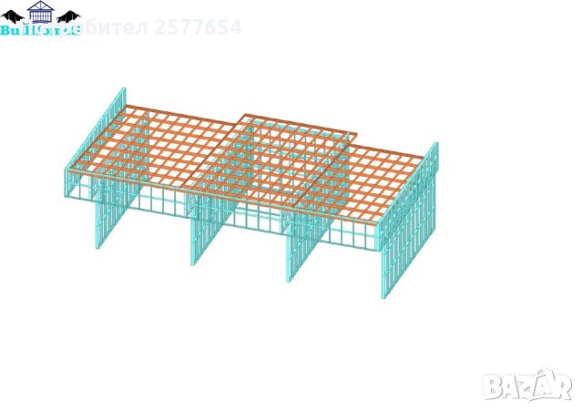 Конструкция за Автомивка - 121,8м², снимка 4 - Строителни материали - 44198422