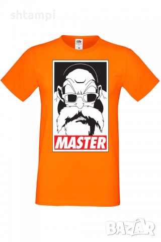 Мъжка тениска Dragon Ball Z Master Roshi 01,Анимация,игра,Празник,Повод,, снимка 2 - Тениски - 37906267