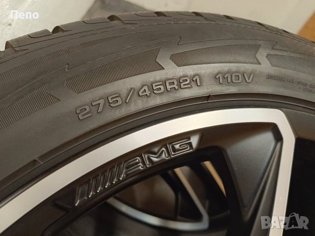 Оригинални джанти с гуми зимни 21 цола за Mercedes G-klasse AMG63, снимка 5 - Гуми и джанти - 44353971