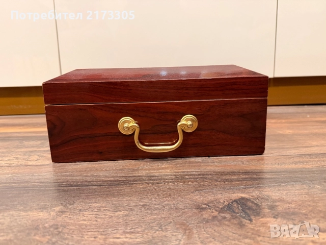 Луксозен дървен хумидор за пури с хигометър, снимка 8 - Други - 52035237