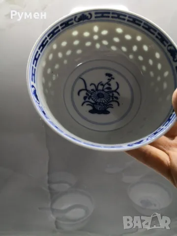 Фин китайски оризов порцелан , снимка 6 - Сервизи - 50127049