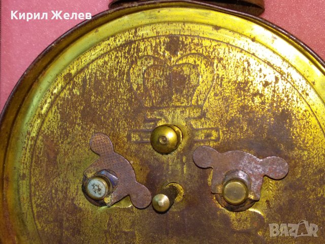 GUSTAV BECKER Стар БУДИЛНИК Гарантиран от БРАТЯ ГЕОРГИЕВИ Магазин ЛОНЖИН ПЛЕВЕН - ЦАРСКО ВРЕМЕ 43680, снимка 5 - Антикварни и старинни предмети - 44466401
