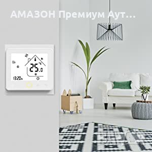 MoesGo Smart WI-FI програмируем термостат 16A/температурен контролер за ел. отопление,Tuya/SmartLife, снимка 5 - Други - 40804219
