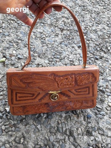 Дамска луксозна кожена чанта уникат  2/3, снимка 13 - Чанти - 30221914