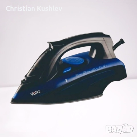 Парна ютия с керамична плоча,3000W,прозрачен резервоар, снимка 2 - Друга електроника - 53220062