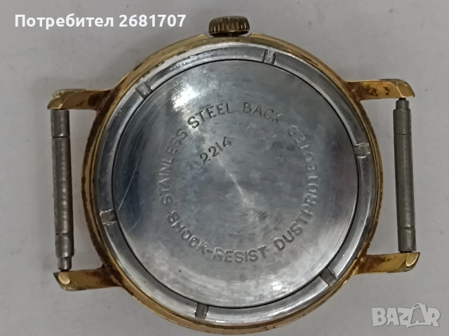 позлатен руски часовник Восток , снимка 3 - Мъжки - 54282702