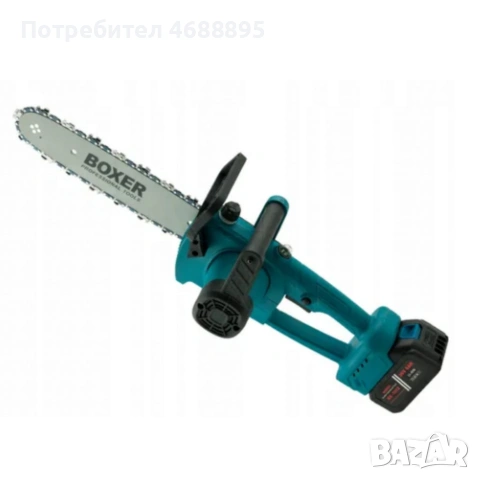 Акумулаторен верижен трион 12" (30 см) 36V – 2 батерии 6Ah за мощно и удобно рязане, снимка 4 - Моторни триони/резачки - 54138209