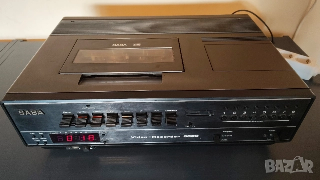 Видеокасетофон  SABA Video recorder 6000, снимка 2 - Плейъри, домашно кино, прожектори - 51437615