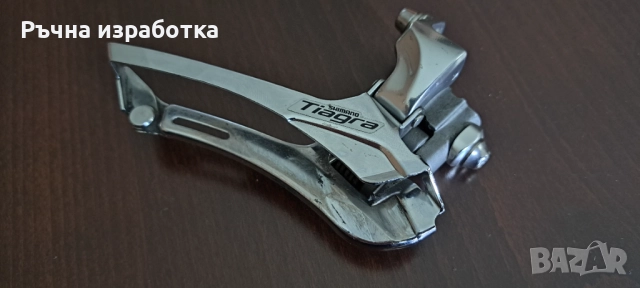 shimano fd-4600 tiagra 2х10 преден дерайльор деклашор за шосеен велосипед, снимка 3 - Части за велосипеди - 51485158