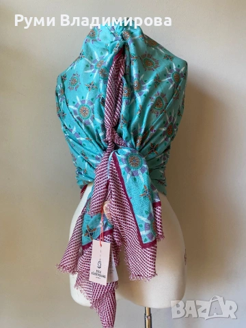 Нов Шал с етикет от памук, вълна, алпака, лиоцел, вискоза/ различни видове/ , снимка 13 - Шалове - 52625259