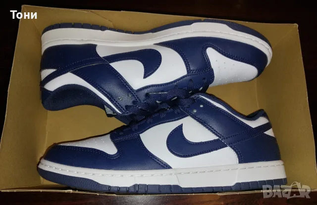 NIKE Оригинал Нови Мъжки Кожени Маратонки 44 , снимка 15 - Маратонки - 56121670