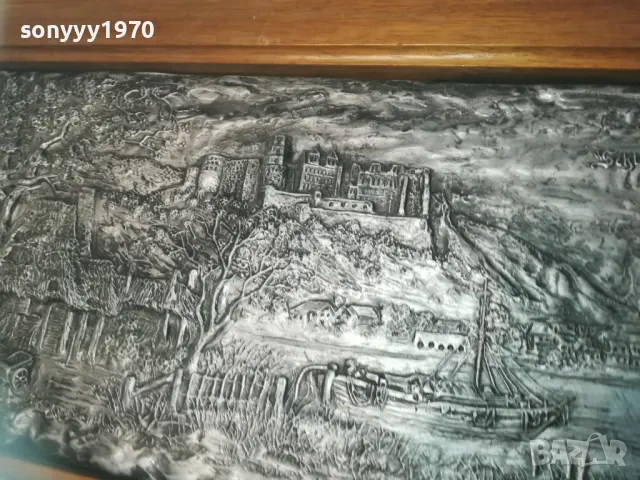 ОЛОВНА КАРТИНА ОТ ГЕРМАНИЯ 2709241718LH1ED, снимка 5 - Антикварни и старинни предмети - 47377972