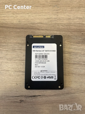 SSD Advantech 120GB SATA III, снимка 2 - Твърди дискове - 56082163