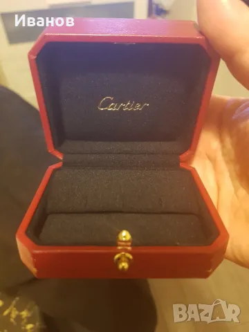 CARTIER КУТИЯ ЗА БИЖУТА ПРЪСТЕН