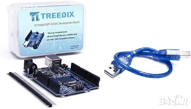Платка за разработка TREEDIX ATmega328P CH340
