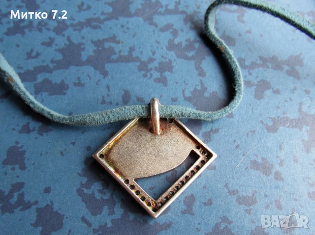 сребърен медальон -23, снимка 6 - Колиета, медальони, синджири - 30692869