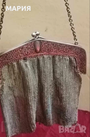 Невероятна дамска чанта 1900г , снимка 7 - Антикварни и старинни предмети - 53134918