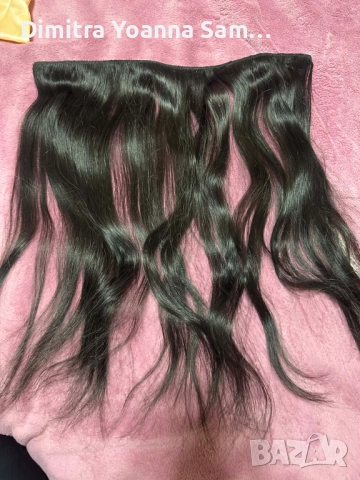 Екстеншъни естествена, тайландска коса, снимка 2 - Аксесоари за коса - 52672731