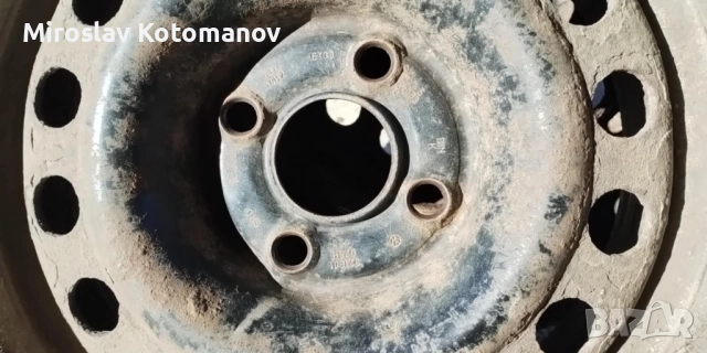 Гуми Семперит 175/65/14, с железни джанти, 40лв за двете, снимка 4 - Гуми и джанти - 52938528