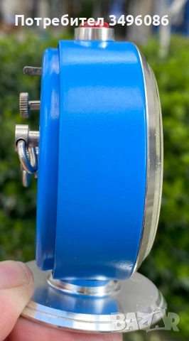 Стар съветски механичен будилник СЛАВА, снимка 6 - Други - 54058841