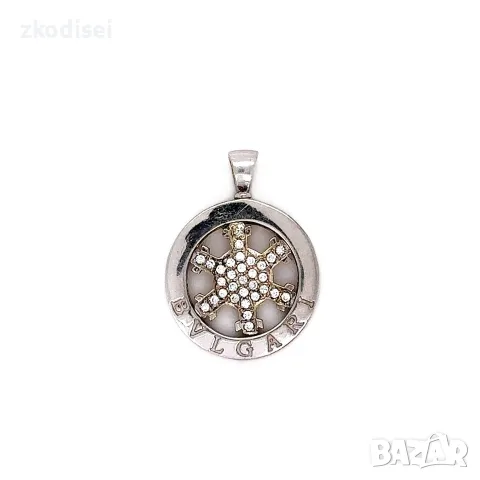 Сребърен медальон BVLGARI 10.68гр. проба:925 модел:41629-6