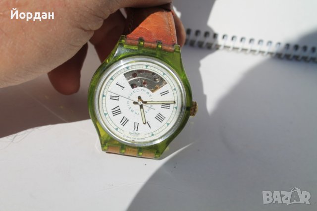 Мъжки часовник ''Swatch'' автоматик 37 мм  - 1991 година, снимка 10 - Мъжки - 40268669