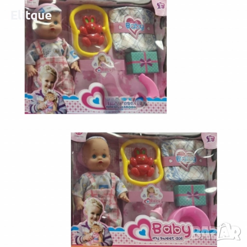 Реалистична кукла бебе с аксесоари, снимка 5 - Кукли - 52786748