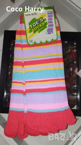 Дамски чорапи с пръсти , снимка 9 - Дамски чорапи - 49322365