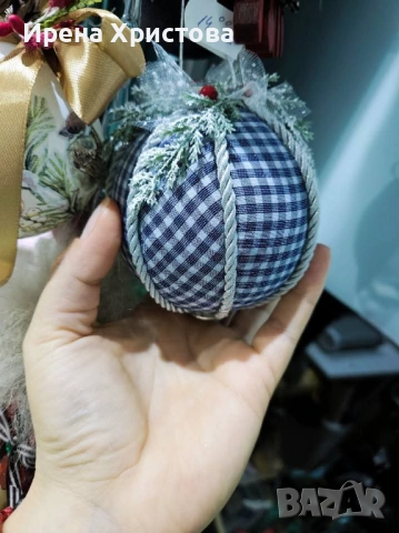 Ръчно изработени Коледни играчки, снимка 5 - Декорация за дома - 52685285