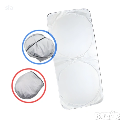 Сенник за кола- pop-up, щора за предно стъкло, 160см, снимка 3 - Аксесоари и консумативи - 28424266