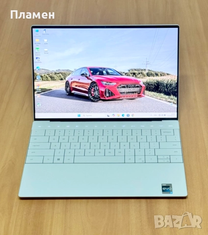 Dell XPS 13 Plus 9320/Core i7-1260P/16GB RAM/512GB SSD/13.4" FHD+ Touch/Platium/Като нов, снимка 2 - Лаптопи за работа - 52624704