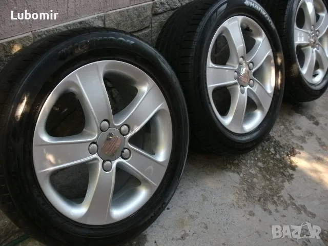 16 цола 5 х 112 мм 4 бр лети джанти - оригинални - Seat Altea,Alhambra,Leon,Toledo ! ! , снимка 5 - Гуми и джанти - 56073379