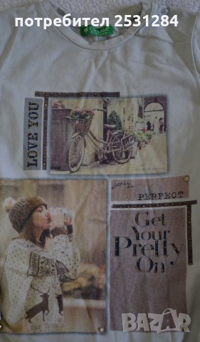 блуза за момиче суичър за момиче 10 - 12 години 140 - 158 см, снимка 12 - Детски Блузи и туники - 31361488