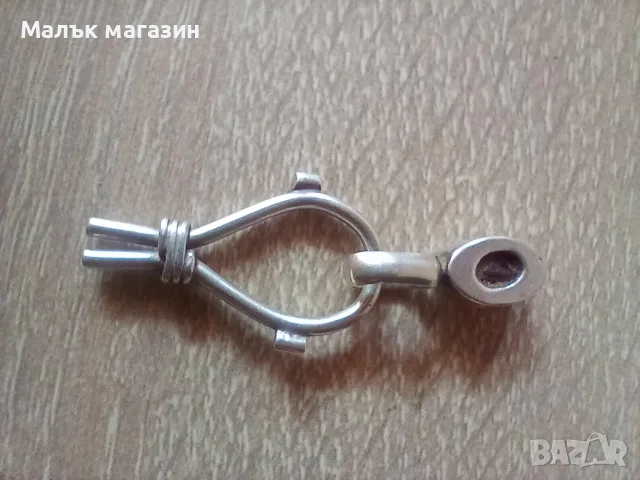 Сребърна висулка сребро, снимка 4 - Колиета, медальони, синджири - 55777762
