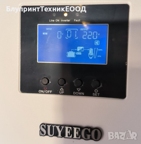 1500W 12V Нискочестотен тороидален инвертор/UPS със зареждане до 30А, снимка 6 - Друга електроника - 44740013