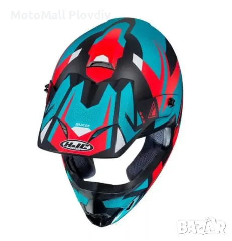 Топ цена 199.00лв Кросова каска Каска HJC CS-MX II MADAX, снимка 5 - Аксесоари и консумативи - 49317703