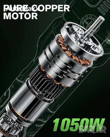 Полираща машина за автомобили Ginour 1050W с двойно действие и бързосменяема камера за четки , снимка 2 - Полирмашини - 56165660