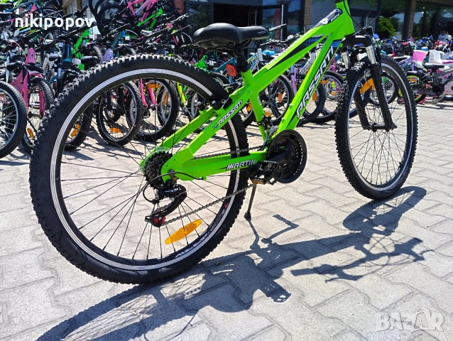 BG Алуминиев велосипед 26" MARTY зелен, снимка 11 - Велосипеди - 54261279