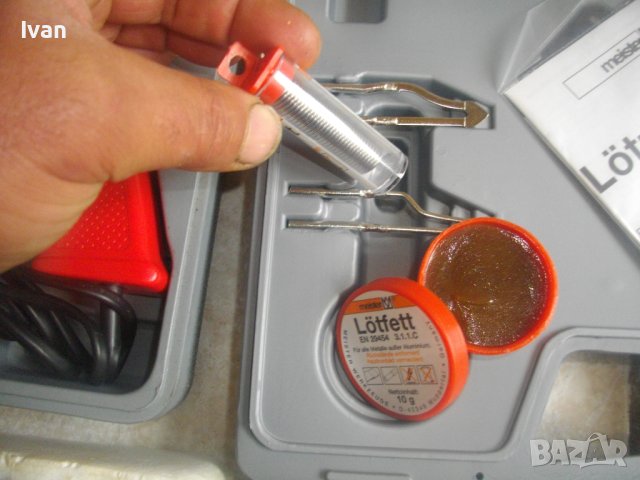 150W/100W-Нов Немски Ел.Поялник-Индукционен-Top Craft/Meister/ЗА ЧАСТИ/РЕМОНТ-100W-Пълен Комплект, снимка 12 - Поялници и запояване - 40769890