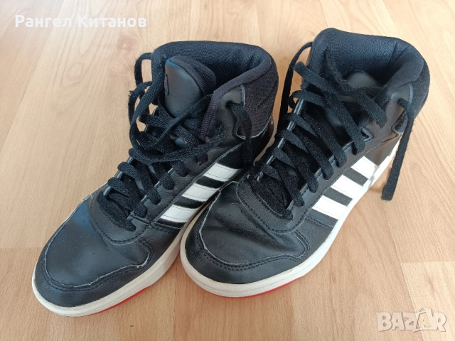 Маратонки Adidas Hoops Mid 2.0, номер 38., снимка 4 - Детски маратонки - 52361598