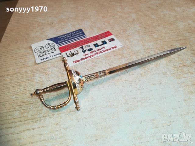toledo gold 21см-нож/рапира 2311201212, снимка 3 - Колекции - 30882756