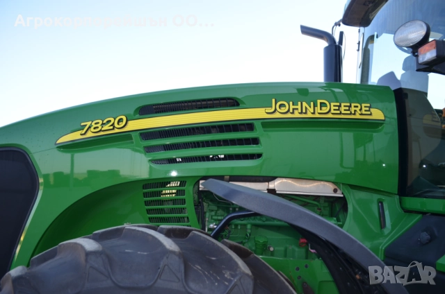 Трактор John Deere 7820 , снимка 8 - Селскостопанска техника - 51838423
