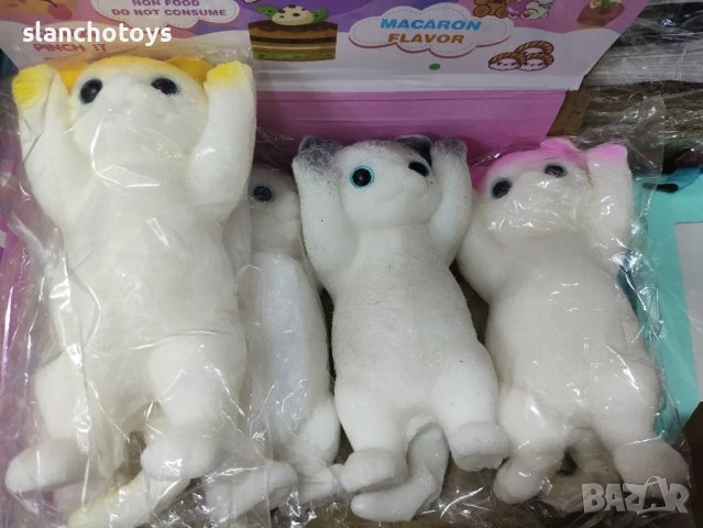 Скуиши Коте,размер около 13-15см, снимка 1