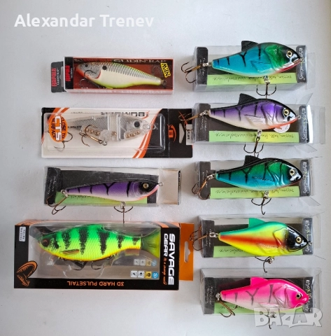 Джъркове и воблери Salmo,Rapala и др., снимка 4 - Такъми - 52351226
