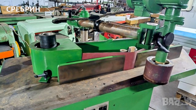 Лентов шлайф осцилиращ с пета + подавател, снимка 4 - Други машини и части - 42896671